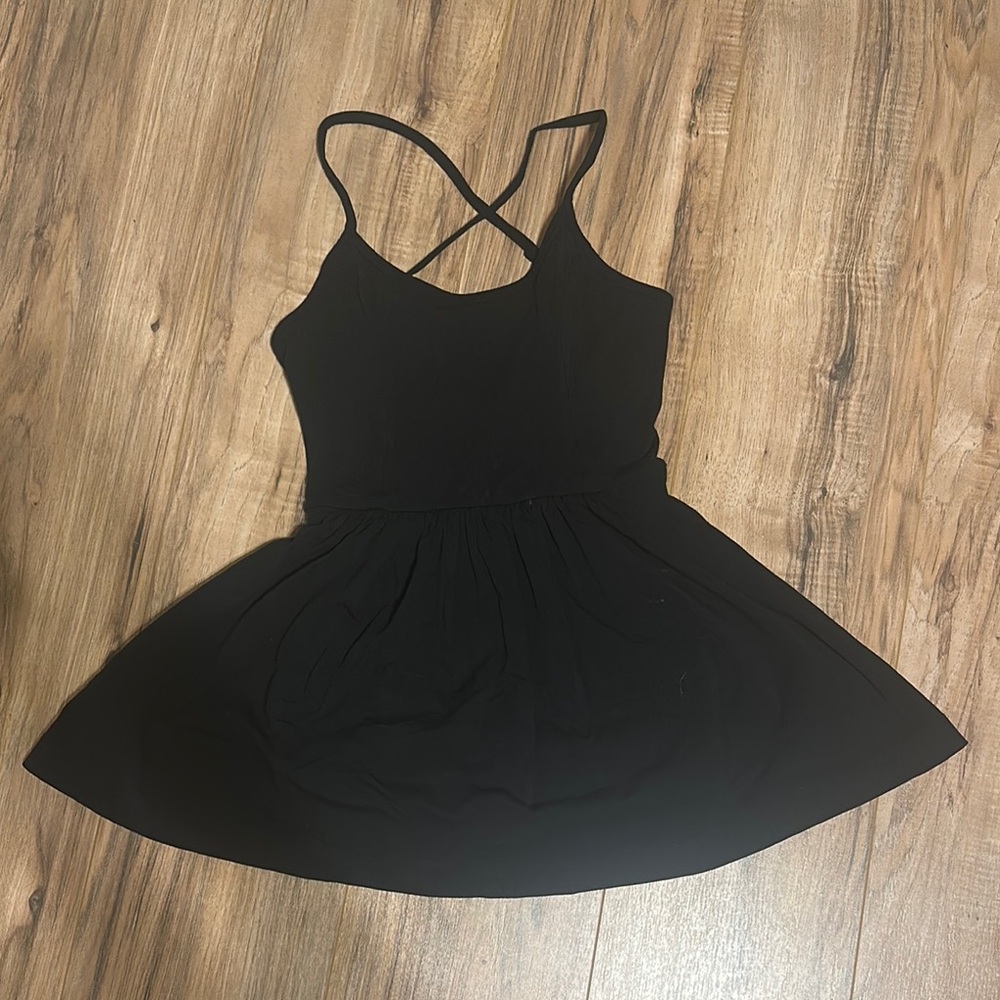 French Connection Black Skorts Night Out